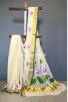 Lotus Design Saree