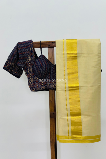 plain tissue saree