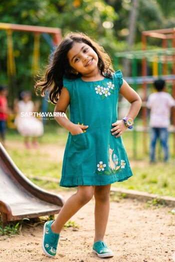 Bloom Snail Handpainted Kids Wear