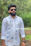 Premium hand painted Kerala Onam shirt in semi linen