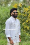 Premium hand painted Kerala Onam shirt in semi linen